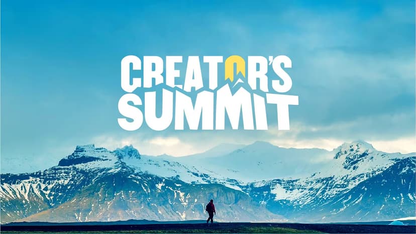 Creator's Summit Logo Design Case Study – Event Branding in Nepal